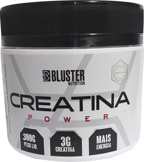 Creatina Powder Monohidratada 300g Bluster - Absolut - Boa e Barata ...