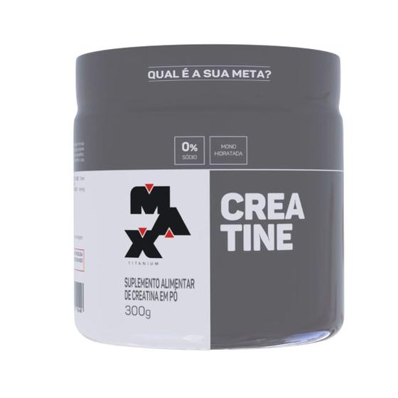 Creatina Pura 300g - Max Titanium Imagem de Creatina Pura 300g - Max Titanium
