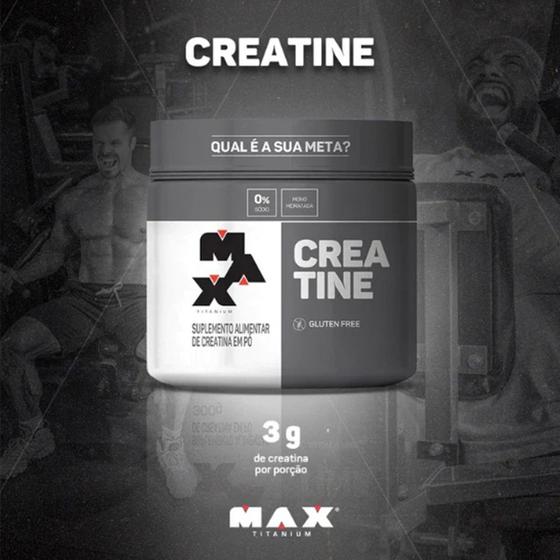 Creatina Pura 300g - Max Titanium