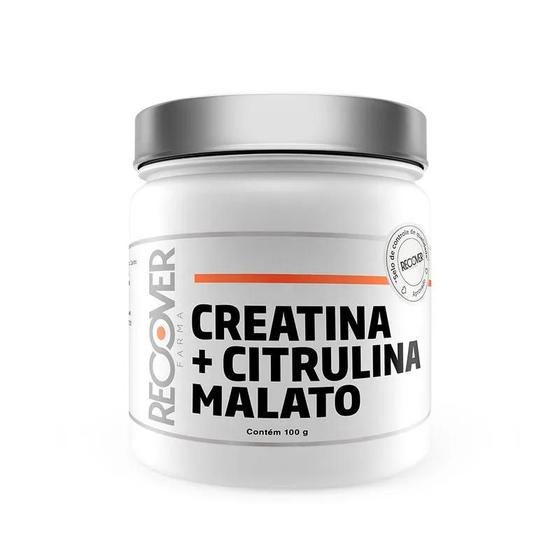 Imagem de Creatina Pura + Citrulina Malato 100g - Com Laudo - Recover Farma