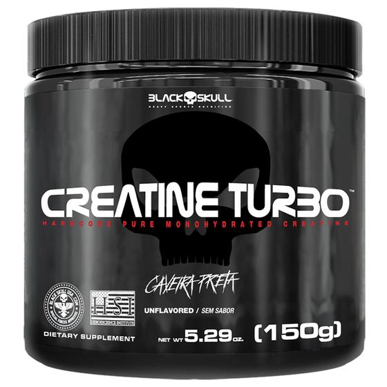 Imagem de Creatina Turbo 150g Monohidratada - Black Skull