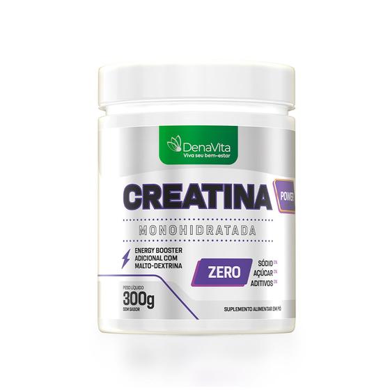 Imagem de Creatina Turbo Power X3 Monohidratada Creatine 300mg - Denavita