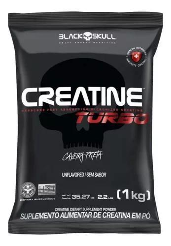 Imagem de Creatina Turbo Refil 1kg Black Skull