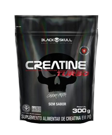 Imagem de Creatina Turbo Refil Black Skull 300g