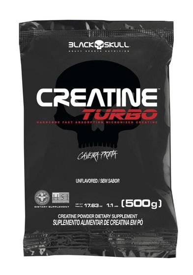 Imagem de Creatina Turbo Refil Black Skull - 500G