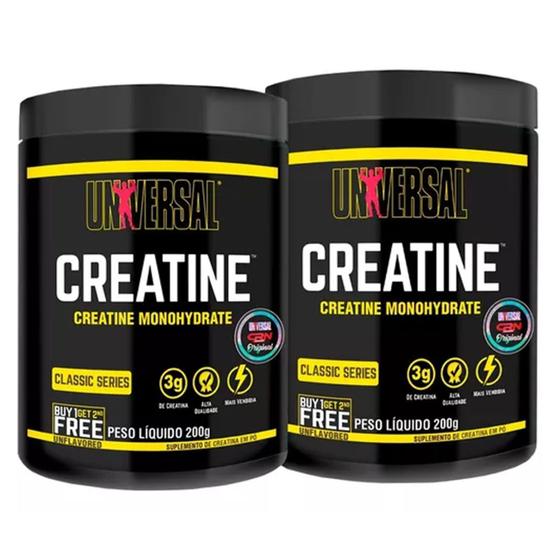 Imagem de Creatina Universal Nutrition 2x 200g (400g) Importada Lacrado