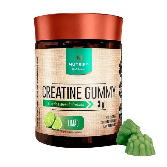 Imagem de Creatine Gummy - 60 Unidades - Limão