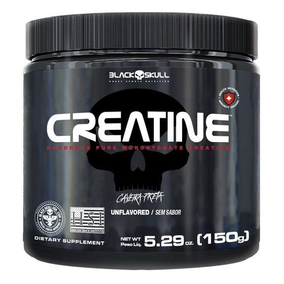 Imagem de Creatine Hardcore Pure Monohidrated 150g - Black Skull