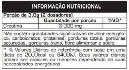 Imagem de Creatine Monohidratada (100g) - Padrão: Único