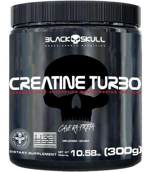 Imagem de Creatine Turbo 300g - Black Skull