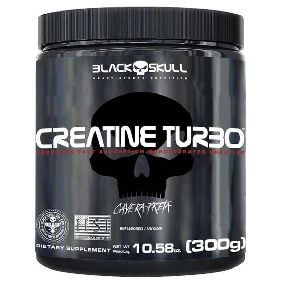 Creatine Turbo 300g - Black Skull é boa?