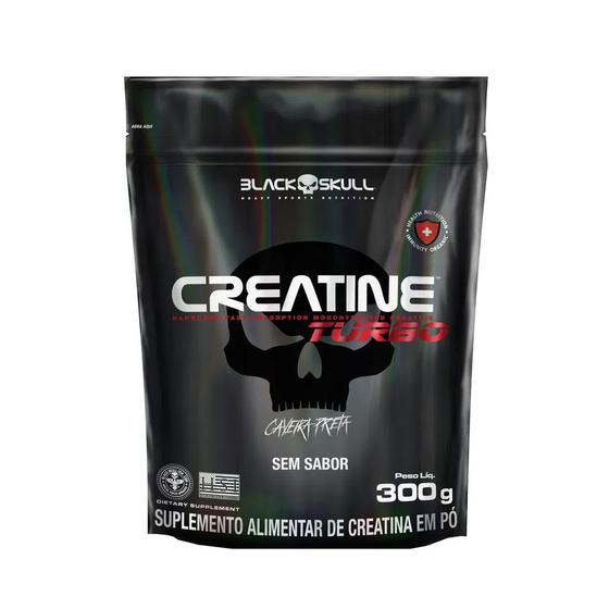 Imagem de Creatine Turbo 300g Refil - Black Skull