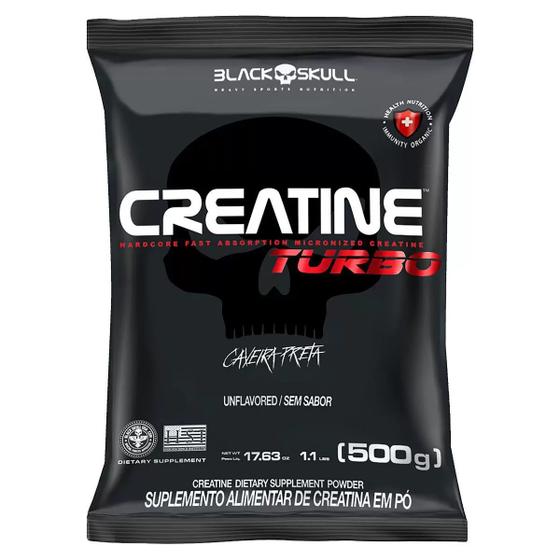 Creatine Turbo 500g Black Skull é boa?