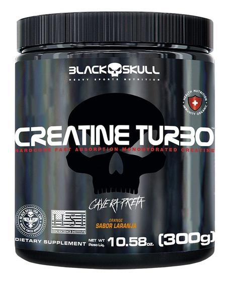 Imagem de Creatine Turbo - Pote - 300g - Black Skull