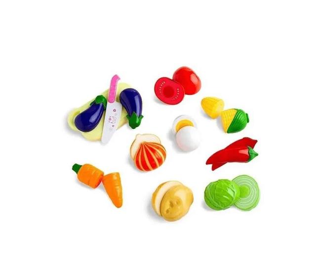 Imagem de Creative Fun Feirinha Divertida Legumes com tiras autocolantes MULTIKIDS