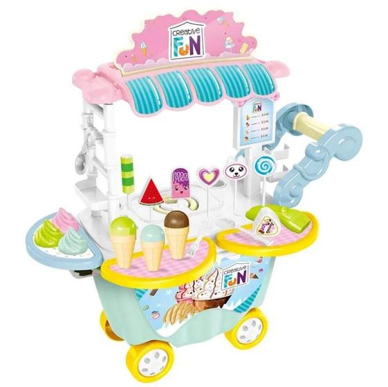 Imagem de Creative Fun Food Truck Sorveteria com Acessórios - BR1105 - Multikids