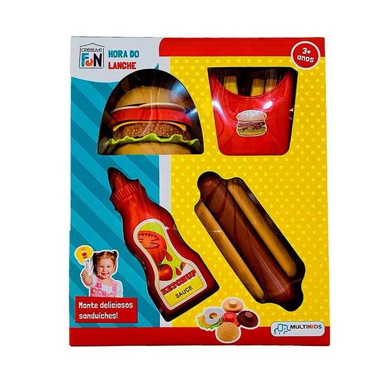 Imagem de Creative Fun Hora do Lanche com Acessórios - BR1233 - Multikids