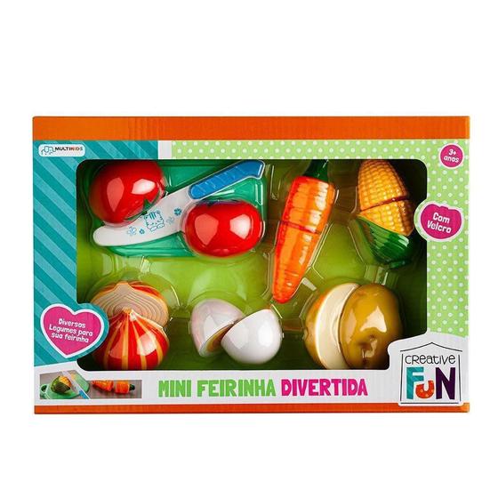 Imagem de Creative Fun Multikids Mini Feirinha Divertida 6 Legumes - BR1108