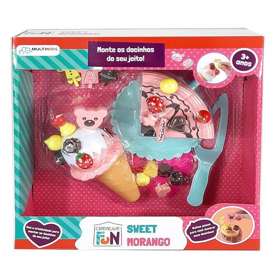 Imagem de Creative Fun Sweet Morango Monta e Desmonta - BR1231 - Multikids