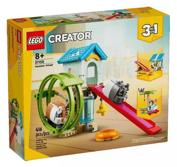 Imagem de Creator 3 Em 1 Roda De Hamster - Lego 31155