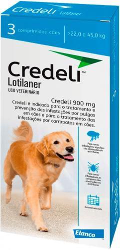 Imagem de Credeli 900mg 22 a 45kg 3 comprimidos