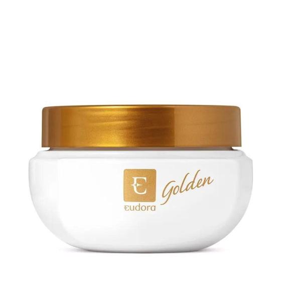 Imagem de Creme Acetinado Hidratante Corporal Eudora Golden 250g