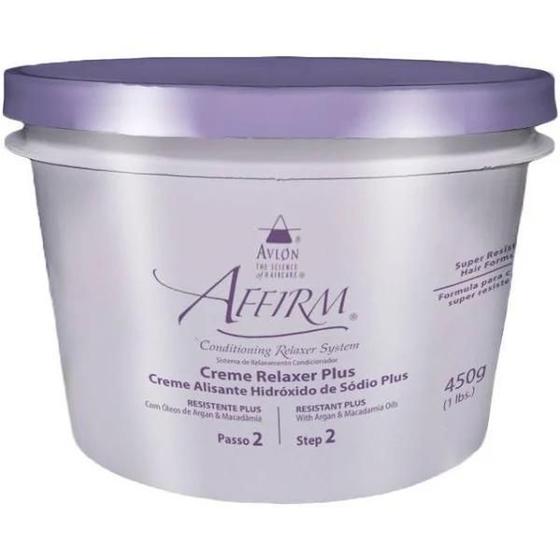 Imagem de Creme Alisante Hidróxido Sódio 450g Avlon Affirm