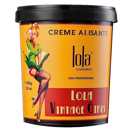 Imagem de Creme Alisante Lola Vintage Girls 850g