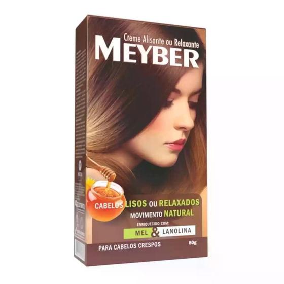 Imagem de Creme Alisante Mel &Amp Lanolina Meyber 80G