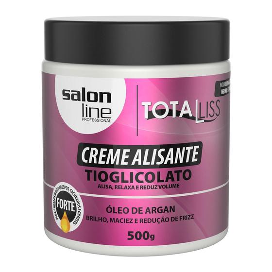 Imagem de Creme Alisante Salon Line - Argan Oil Forte - 500g - Arganoil