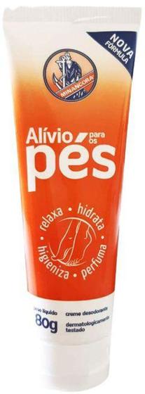 Imagem de Creme Alivio para os Pés Creme Desodorante Hidratante Minancora 80g