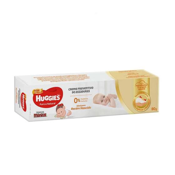 Creme Anti-Assaduras Huggies Recém-Nascido 80G - Creme/ Pomada para ...