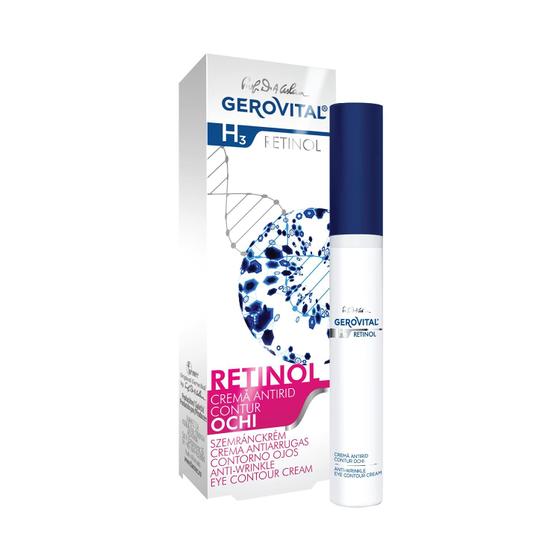 Imagem de Creme anti-rugas para contorno de olhos GEROVITAL H3 RETINOL 30+