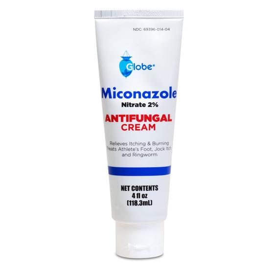 Imagem de Creme antifúngico Globe Miconazole Nitrate 2% 120mL Tubo