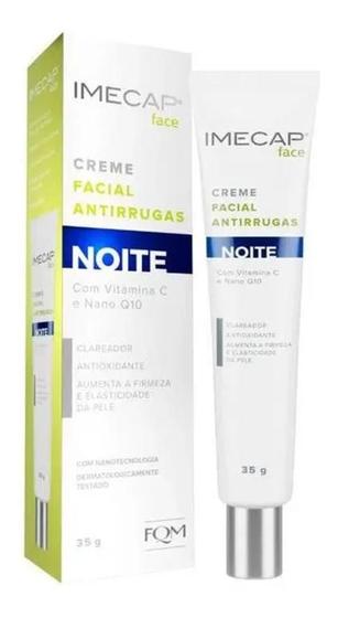 Imagem de Creme Antirrugas Noturno Vit.C E Nano Q10- Imecap