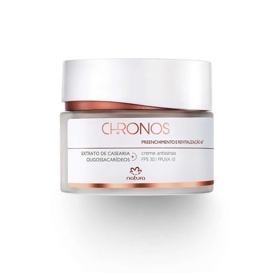 Imagem de Creme Antissinais 60+ Dia Preenchimento e Revitalização Chronos - 40g