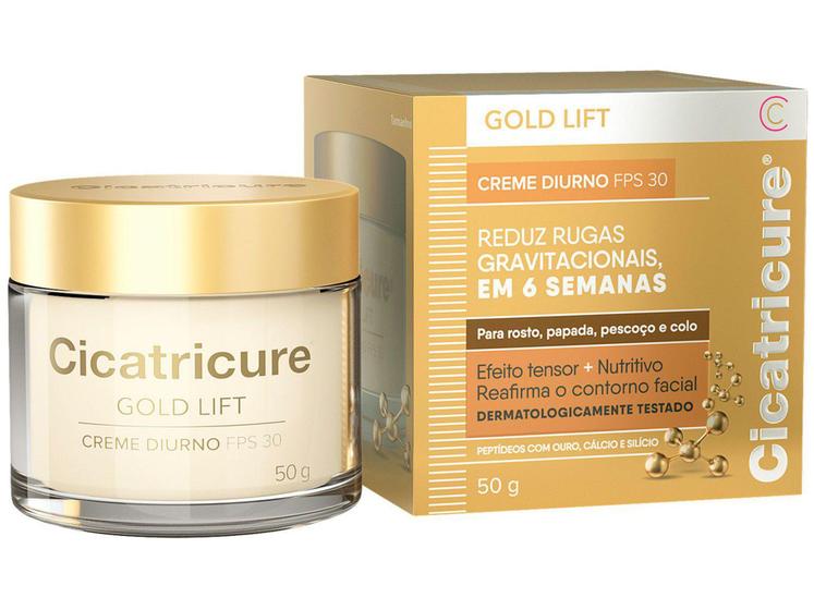 Imagem de Creme Antissinais Facial Cicatricure Gold Lift - Diurno FPS 30 50g