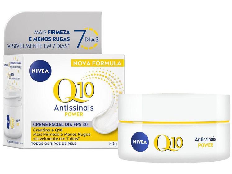 Imagem de Creme Antissinais Facial Diurno Nivea Q10 Power - 52g