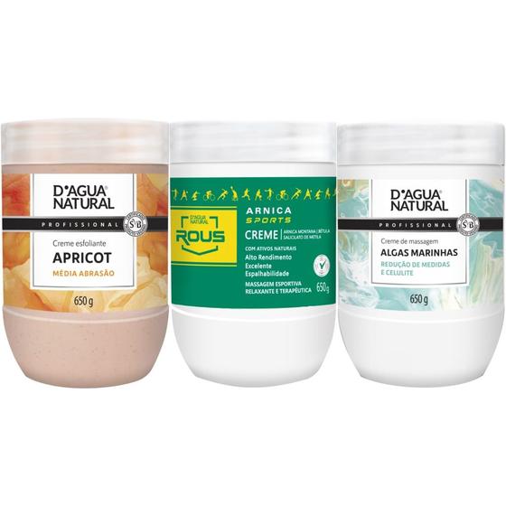 Imagem de Creme Arnica Sports+ Algas Marinhas+Esfoliante Media Abrasão