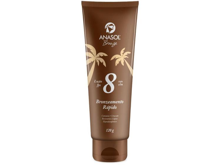 Imagem de Creme Bronzeador Anasol Bronzeamento Rápido - FPS 8 120g