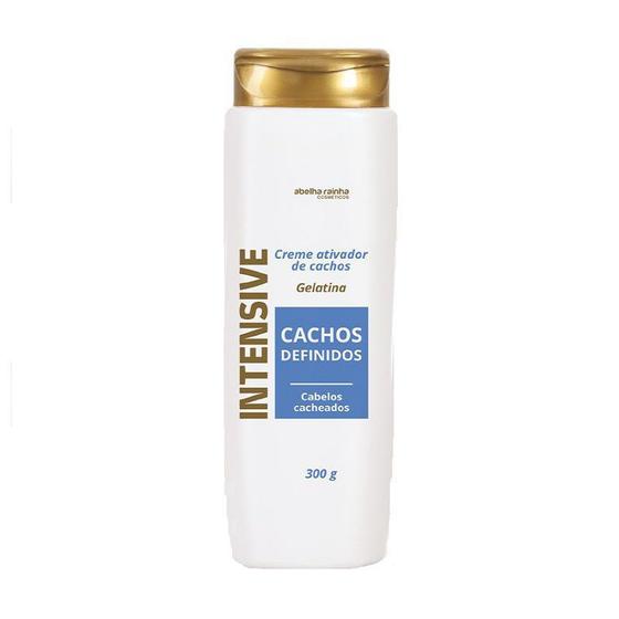 Creme Cachos Definidos Com Gelatina Para Cabelos Cacheados Intensive Abelha Rainha 300g Menor preço em Creme Cachos Definidos Com Gelatina Para Cabelos Cacheados Intensive Abelha Rainha 300g