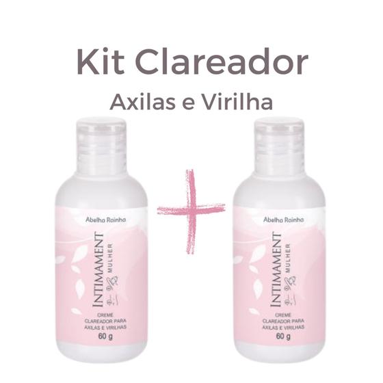 Imagem de Creme Clareador para Axilas e Virilha Intimament - Kit 2 Produtos - Abelha Rainha