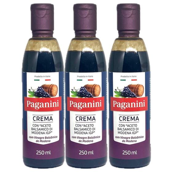 Imagem de CREME com Aceto Balsâmico IGP PAGANINI 250ml (3 unidades)