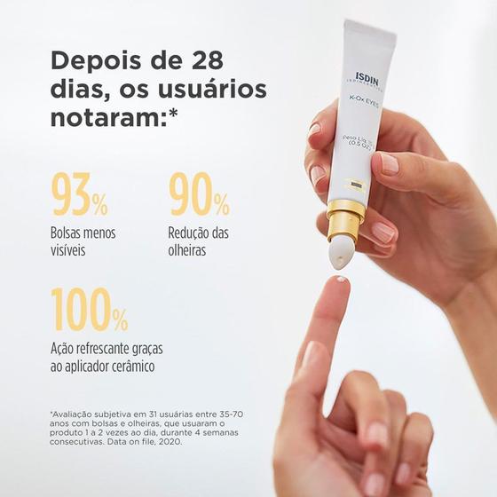 Creme Contorno dos Olhos Isdinceutics K-Ox Eyes 15g - Isdinceuticals Imagem de Creme Contorno dos Olhos Isdinceutics K-Ox Eyes 15g