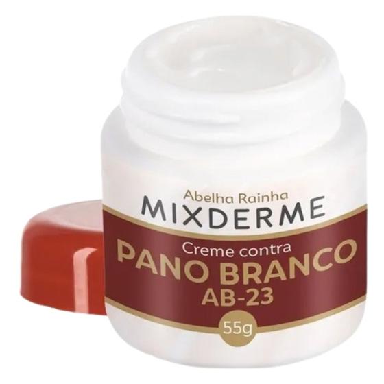 Imagem de Creme Contra Pano Branco Micose de Praia Pitiríase Versicolor AB 23 MIXDERME Abelha Rainha 55gr REF 2063