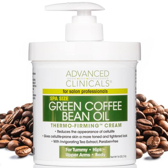 Imagem de Creme Corporal Advanced Clinicals Green Coffee Bean - 480ml