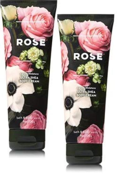 Imagem de Creme corporal Bath and Body Works Rose Ultra Shea 240 ml x 2