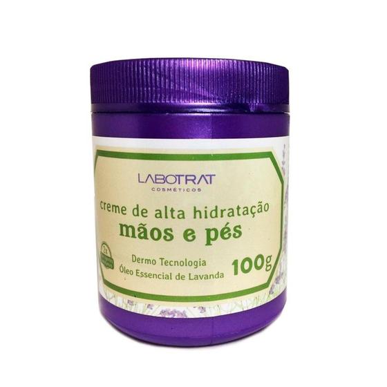 Imagem de Creme de Alta Hidratação Mãos e Pés Lavanda 100g - Labotrat