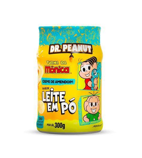 Imagem de Creme de Amendoim Turma da Mônica Leite em pó 300g Dr Peanut