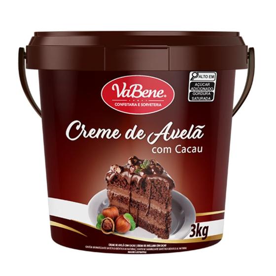 Imagem de Creme de avelã com cacau 3kg - vabene
